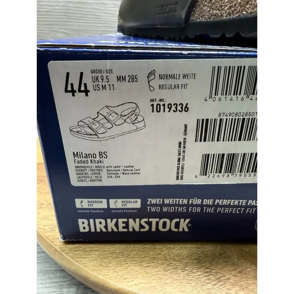 Birkenstock BS Faded Khaki US Men’s 11 Regular Fit